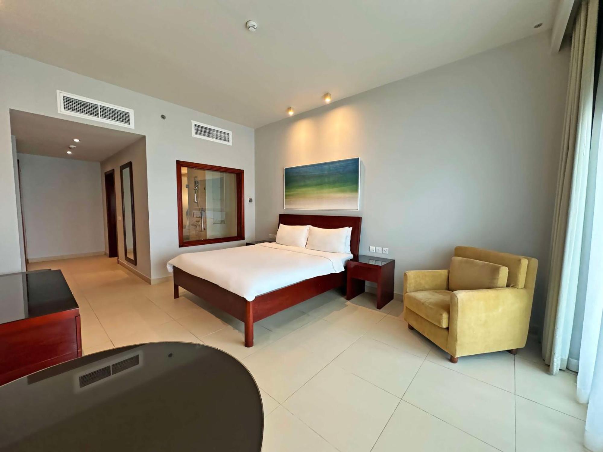 Radisson Blu Resort, פוג'יירה מראה חיצוני תמונה A bedroom at the hotel
